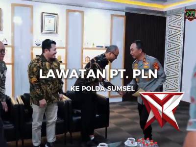 Kapolda Sumatera Selatan Irjen Pol Dr. Sandi Nugroho menerima audiensi jajaran pimpinan PLN UID S2JB - PoliceTube