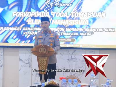 BUKA BERSAMA KAPOLRES NGAWI BERSAMA FORKOPIMDA, TOGA, TOMAS