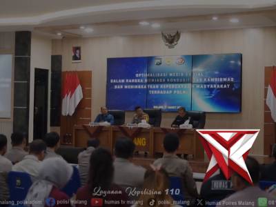 Bimbingan teknis kehumasan polres malang