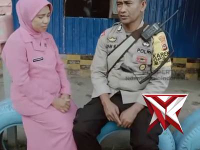Pengorbanan polisi demi pendidikan anak bangsa