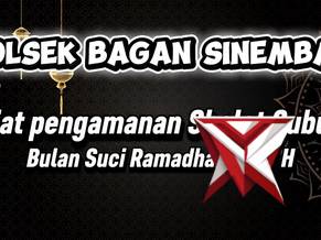 Giat pengamanan sholat shubuh oleh polsek bagan sinembah