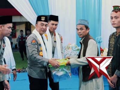 Silaturahmi dengan Warga Banyuasin, Kapolda Sumsel Tegaskan Kolaborasi Jaga Kamtibmas