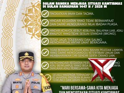 Himbauan Kapolres Sambas