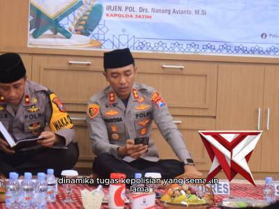 Peringatan Nuzulul Qur&rsquo;an 17 Ramadan 1447 H bertempat di aula Barnadip Polres Ngawi.