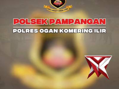 Apel pagi Polsek Pampangan