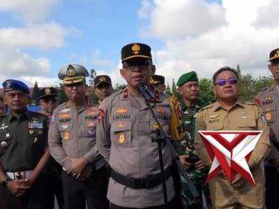 Apel Gelar Pasukan Operasi Kepolisian Kewilayahan Zebra Kapuas 2025