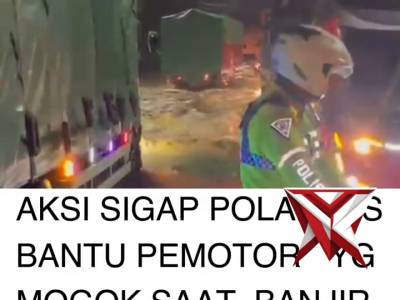 Aksi sigap Polantas Polres Tuban - PoliceTube