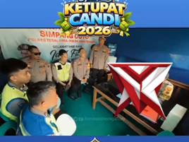 Pengecekan Personil dan Kelengkapan Pos oleh Kapolres Tegal Kota