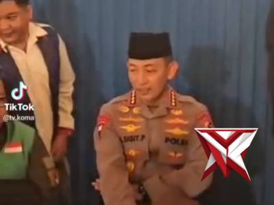 kapolri sambangi kedai ado presisi ngobrol serap aspirasi ojol palembang