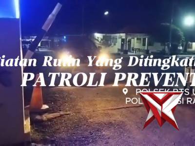 KRYD malam polsek bts ulu