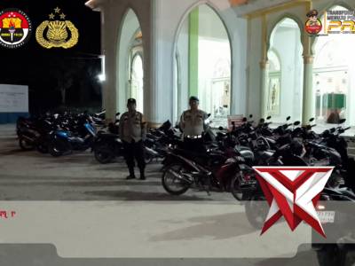 patroli rutin polsek rantau kopar