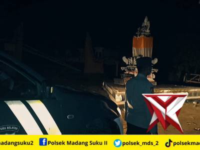 Pengamanan Nyepi Di Wilkum Polsek Madang Suku II