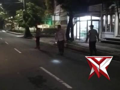 PATROLI POLSEK SUMBERSARI CEK TKP ,KEBENARAN BERITA TEBAR PAKU , UNGGAHAN  MEDSOS .