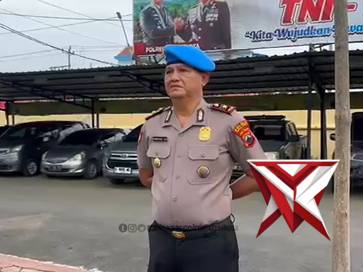 Upacara Laporan Kenaikan Pangkat Pengabdian Polres Tegal Kota - PoliceTube