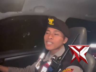 Patroli sat samapta Polres Bangkalan ciptakan harkamtibmas