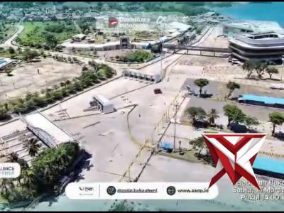 Live Report Pelabuhan Bakauheni via Drone Sabtu, 14 Maret 2026 | Pukul 14.00 WIB