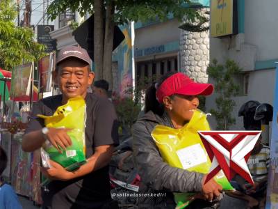 Bakti Kesehatan dan Gerakan Pangan Murah Satlantas Polres Kediri