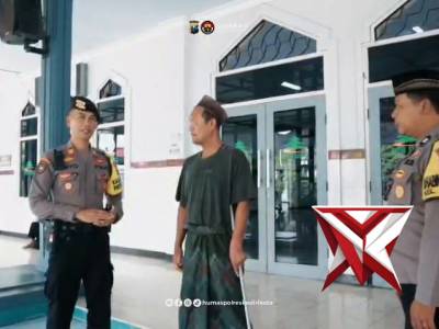 Patroli Tempat Ibadah Polres Kediru Kota