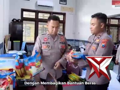 Jumat Berkah Si Keu Polres Probolinggo