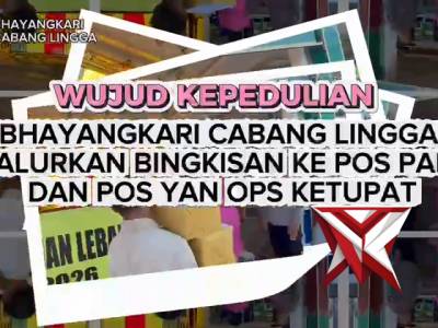 Bhayangkari Peduli, Bagikan Bingkisan di Pos Pam dan Pos Yan Ops Ketupat 2026