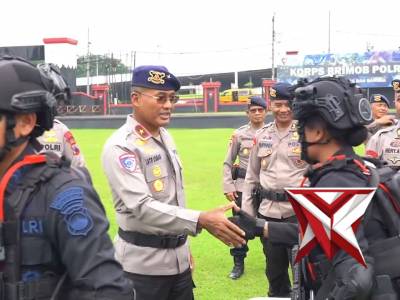 Kunjungan Wakapolda Jateng ke Mako Satbrimob Polda Jateng