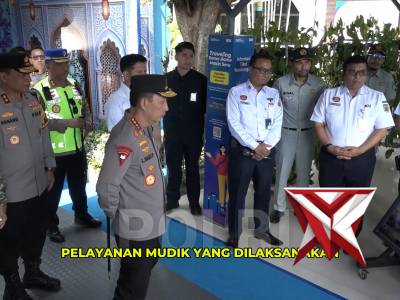 Kapolri Jenderal Polisi Drs. Listyo Sigit Prabowo, M.Si., meninjau langsung kesiapan Posko Terpadu