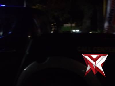 Petugas Polsek Kartoharjo Magetan melaksanakan Patroli Dialogis di  Alfamart