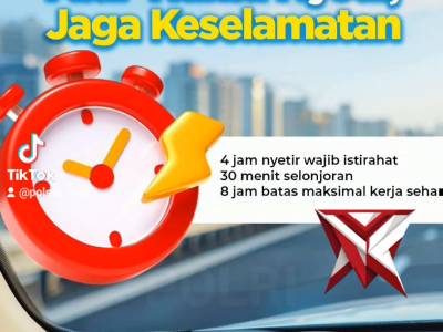 Atur waktu nyetir jaga keselamatan