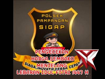 POLSEK PAMPANGAN VEK HARGA SEMBAKO