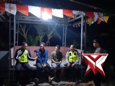 SAMBANG PETUGAS JAGA POS KAMLING