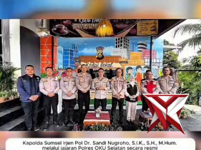Kapolda Sumsel Irjen Pol Dr. Sandi Nugroho melalui Polres OKU Selatan meluncurkan Kedai &ldquo;DEKAT&rdquo;