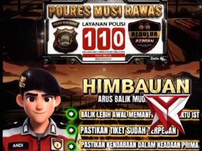 Himbauan Polsek Jayaloka Polres Musi Rawas