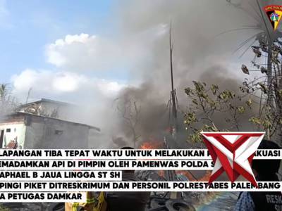 Respon Cepat Call center 110 Polda Sumsel