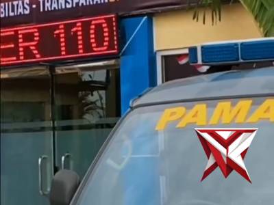 balik ramainya arus mudik Lebaran 2026, operator layanan 110 Polres Tegal Kota tetap siaga 24 jam.