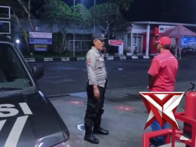 Patroli Malam Dialogis dengan Operator SPBU