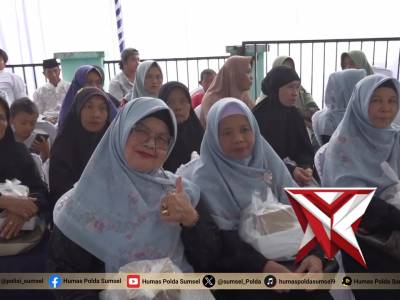 Safari Ramadhan, Wakapolda Sumsel Pererat Silaturahmi dan Salurkan Bansos di Kota Prabumulih