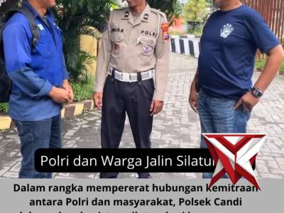 SILATURAHMI ANGGOTA POLSEK CANDI