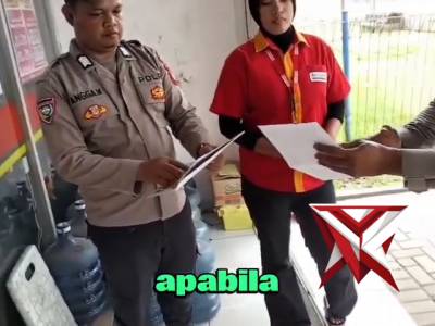 Kegiatan pesonil polsek pampangan