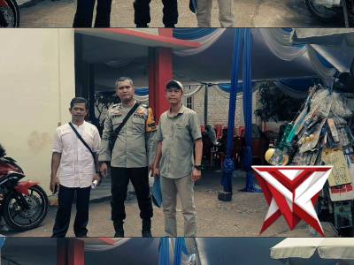 Sambang Bhabinkamtibmas, Edukasi Warga Jelang Hajatan agar Tetap Aman dan Tertib