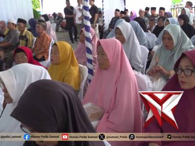Safari Ramadhan, Wakapolda Sumsel Pererat Silaturahmi dan Salurkan Bansos di Kota Prabumulih