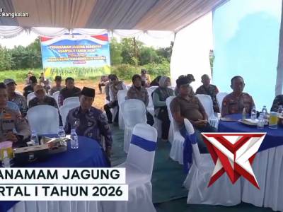 ZOOM MEETING PENANAMAN JAGUNG SERENTAK KUARTAL I TAHUN 2026