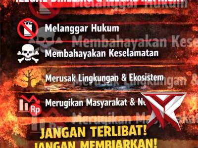 Stop Ilegal Driling Ancaman Nyawa !!!