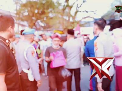 KAPOLDA SUMSEL DAN BHAYANGKARI CEK POS PENGAMANAN OPS KETUPAT 2026, BAGIKAN TALI ASIH HINGGA TAKJIL