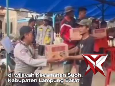 ULURAN TANGAN DI TENGAH DUKA BANJIR LAMPUNG BARAT