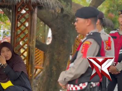 Sat Samapta Polres Majalengka Sapa Pemudik di Rest Area KM 166 Tol Cipali