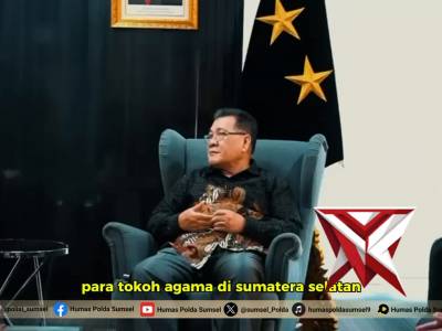 Kapolda Sumsel Perkuat Kolaborasi Bersama FKUB, MUI dan LDII untuk Jaga Kamtibmas

PALEMBANG - Kapol