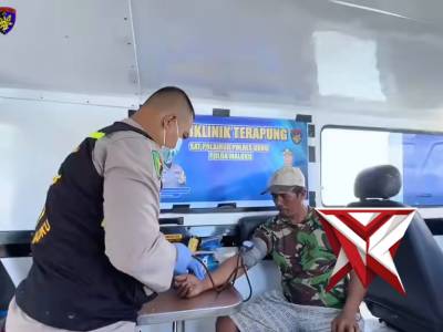 Klinik Apung Polres Buru siap Melayani Masyarakat