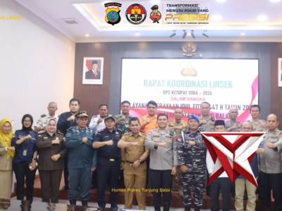 Balai koordinasi lintas sektoral kesiapan operasi kepolisian terpusat ketupat Toba 2026