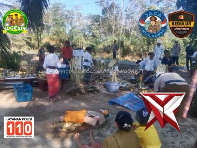 Pengamanan hari nyepi umat hindu