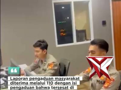 Pemudik Asal Jambi Tersesat di Muba, Polisi Gerak Cepat Berikan Bantuan Arah